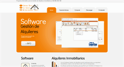 Desktop Screenshot of gestionalquileres.com